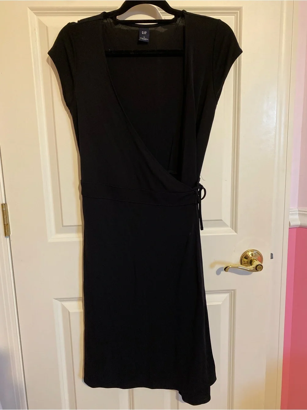 GAP black beach swimsuit cover up, size small